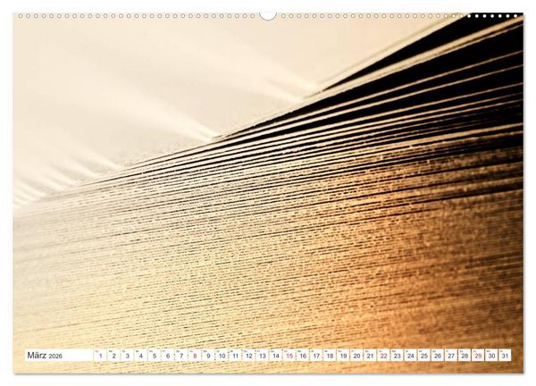 Produktbild: Ars Libri - Kunstwerk Buch (hochwertiger Premium Wandkalender 2026 DIN A2 quer), Kunstdruck in Hochglanz