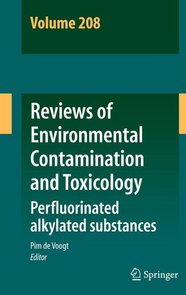Produktbild: Reviews of Environmental Contamination and Toxicology Volume 208