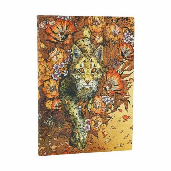 Produktbild: Notizbuch, Aufsteigender Luchs, Midi, Unliniert