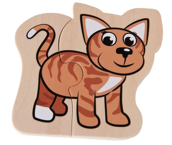 Produktbild: Eichhorn Tierpuzzle 16-tlg.