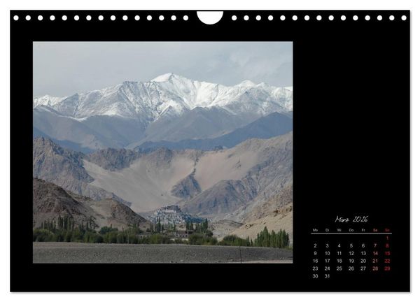 Produktbild: Ladakh, Berge und Spruchweisheiten (Wandkalender 2026 DIN A4 quer), CALVENDO Monatskalender