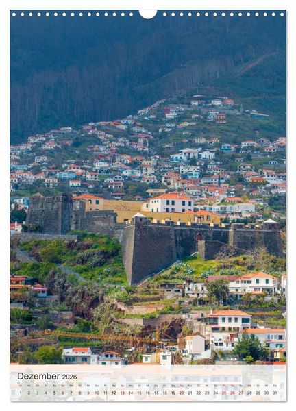 Produktbild: Madeira - Natur und Geschichte (Wandkalender 2026 DIN A3 hoch), CALVENDO Monatskalender
