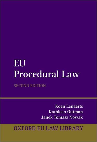 Produktbild: EU Procedural Law