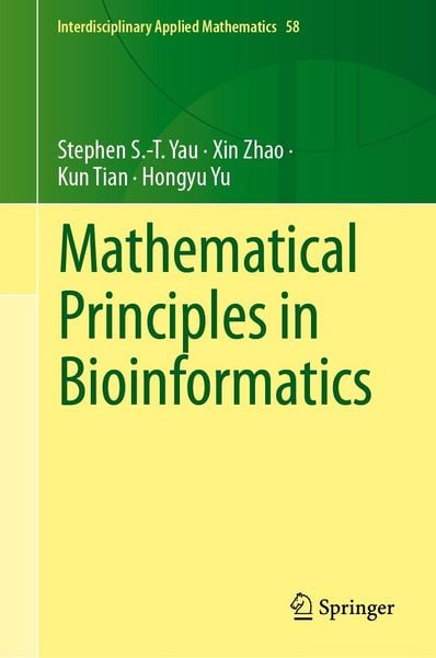 Produktbild: Mathematical Principles in Bioinformatics