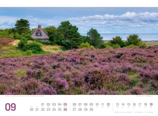 Produktbild: Nordsee ReiseLust Kalender 2027 | von Ostfriesland bis nach Sylt