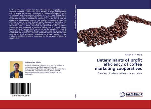 Produktbild: Determinants of profit efficiency of coffee marketing cooperatives