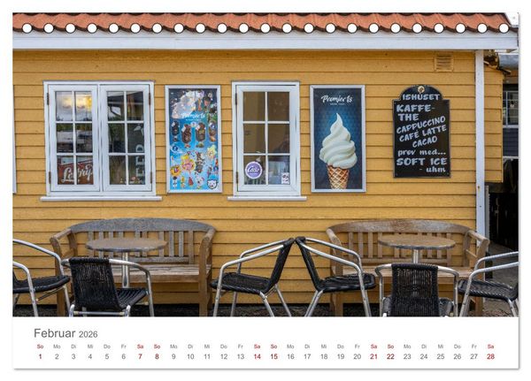Produktbild: D&auml;nemark - Henne Strand (Tischkalender 2026 DIN A5 quer), CALVENDO Monatskalender