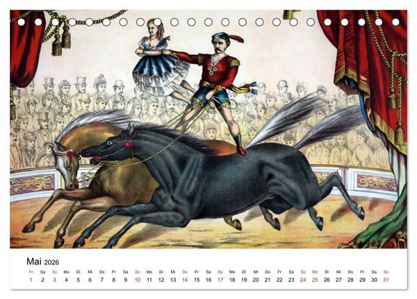 Produktbild: Vintage-Poster aus Theater, Film und Werbung (Tischkalender 2026 DIN A5 quer), CALVENDO Monatskalender