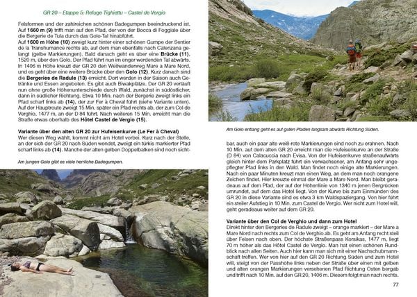 Produktbild: ROTHER Wanderf&uuml;hrer Korsika GR 20. 16 Etappen auf dem legend&auml;ren Fernwanderweg &ndash; mit Varianten und Gipfeln