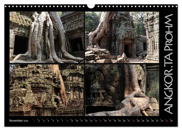 Produktbild: Kambodscha - Highlights aus Asien 2026 (Wandkalender 2026 DIN A3 quer), CALVENDO Monatskalender