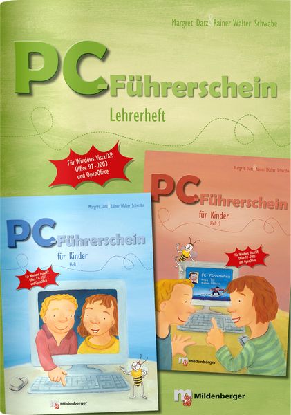 PC-Führerschein – Anleitung für Lehrkräfte für die Hefte 1 und 2, Geheftet von Magret Datz,Rainer Walter Schwabe, Mildenberger Verlag GmbH,