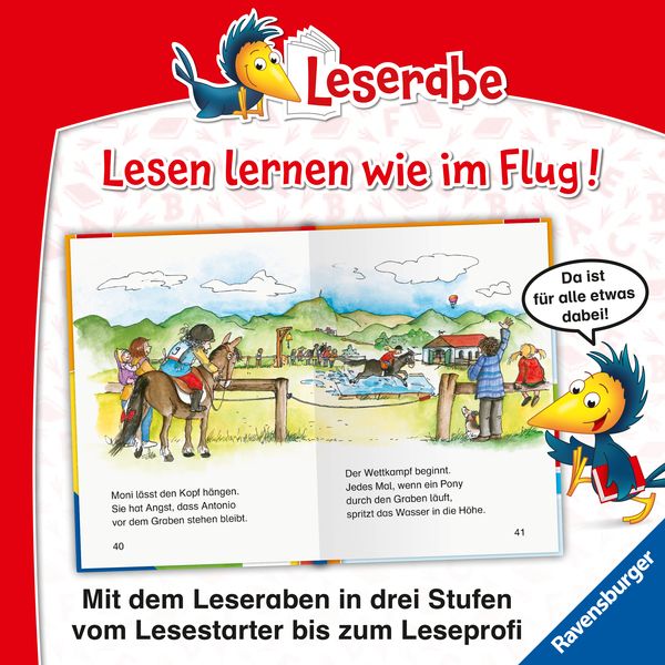 Produktbild: Leserabe Sonderausgaben - Erstlesegeschichten - Ponys und Pferde