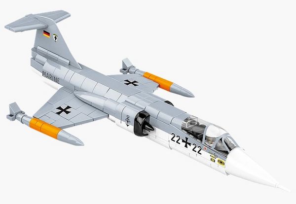 Produktbild: COBI Armed Forces 5907 - Lockheed F-104 Starfighter, Bausatz 1:48, 428 Teile