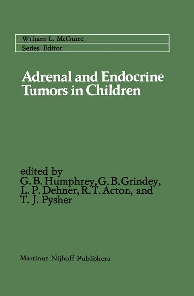 Produktbild: Adrenal and Endocrine Tumors in Children