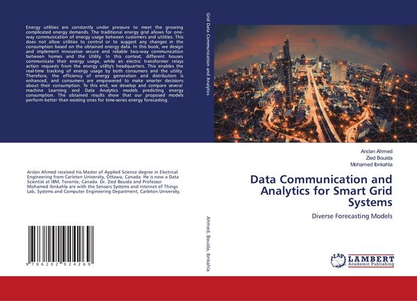 Produktbild: Data Communication and Analytics for Smart Grid Systems