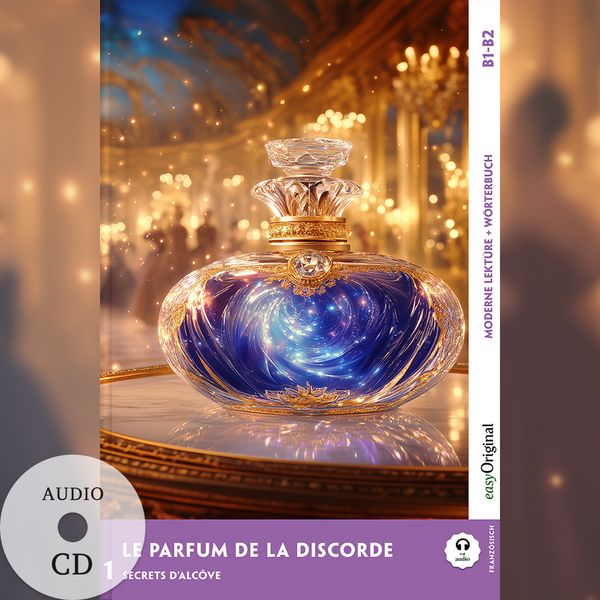Produktbild: Le Parfum de la discorde - Franz&ouml;sische Krimi-Lekt&uuml;re B1-B2 (+ Audio-CD)