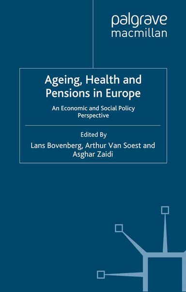 Produktbild: Ageing, Health and Pensions in Europe
