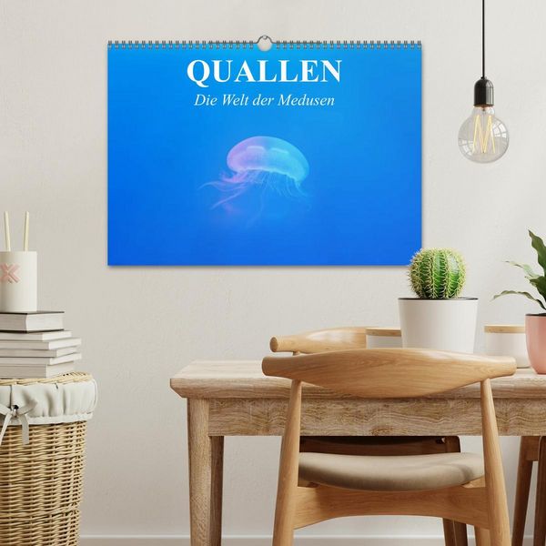 Produktbild: Quallen. Die Welt der Medusen (Wandkalender 2026 DIN A3 quer), CALVENDO Monatskalender