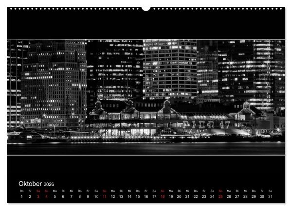Produktbild: NEW YORK CITY H&ouml;hepunkte im Panoramaformat (Wandkalender 2026 DIN A2 quer), CALVENDO Monatskalender