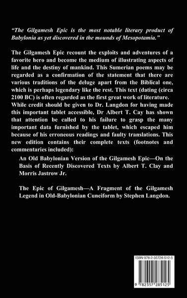 Produktbild: The Epic of Gilgamesh