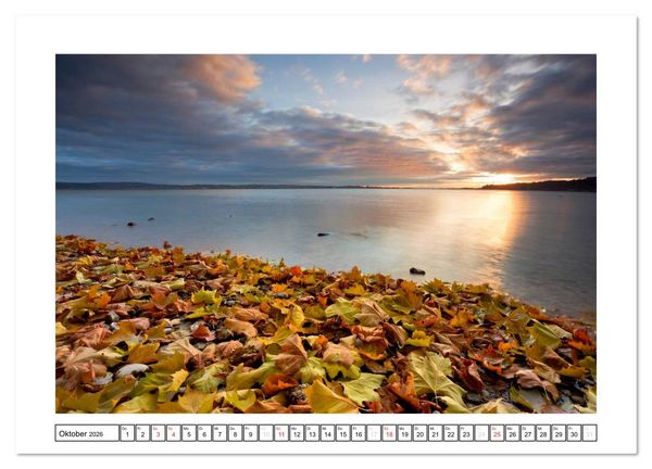 Produktbild: Bodensee 2026 (Wandkalender 2026 DIN A4 quer), CALVENDO Monatskalender