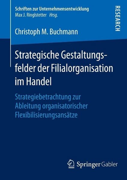 Produktbild: Strategische Gestaltungsfelder der Filialorganisation im Handel