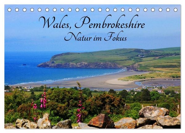 Produktbild: Wales Pembrokeshire - Natur im Fokus- (Tischkalender 2026 DIN A5 quer), CALVENDO Monatskalender