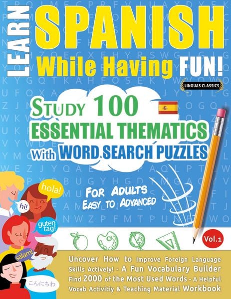 Produktbild: LEARN SPANISH WHILE HAVING FUN! - FOR ADULTS