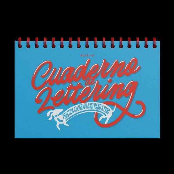 Produktbild: Cuaderno de lettering : practica caligraf&iacute;a sasi paso a paso