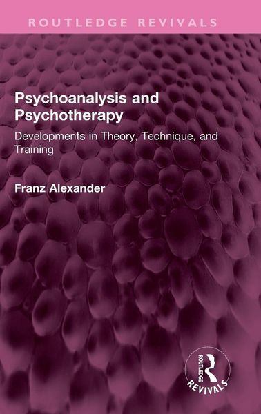 Produktbild: Psychoanalysis and Psychotherapy
