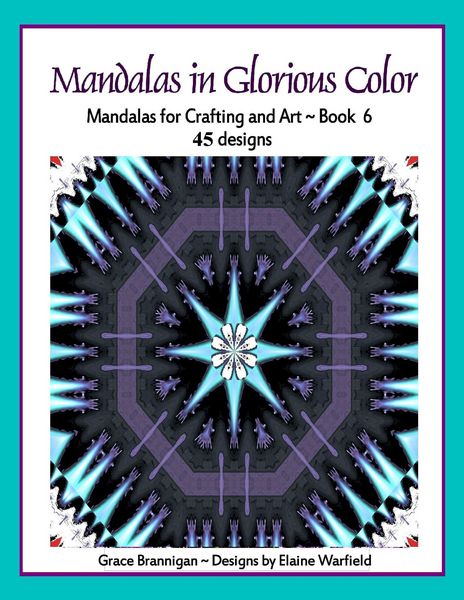 Produktbild: Mandalas in Glorious Color Book 6 (Art in Color, #6)