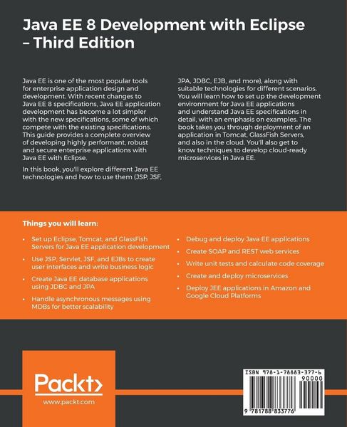 Produktbild: Java EE 8 Development with Eclipse