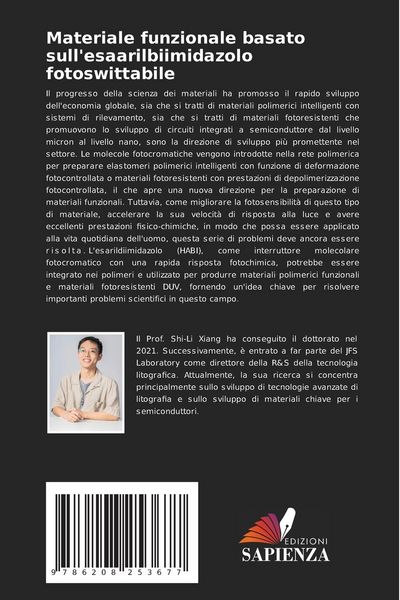 Produktbild: Materiale funzionale basato sull'esaarilbiimidazolo fotoswittabile