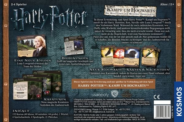 Produktbild: Harry Potter Erweiterung Monsterbox