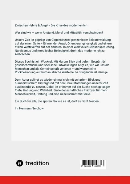 Produktbild: Zwischen Hybris & Angst: Die Krise des modernen Ich Band II