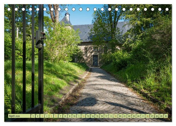 Produktbild: Gr&uuml;nes Halle/Saale - Meine wilde H&auml;ndelstadt (Tischkalender 2026 DIN A5 quer), CALVENDO Monatskalender