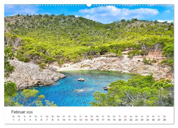 Produktbild: Mallorca Traumhafte Insel (Wandkalender 2026 DIN A2 quer), CALVENDO Monatskalender