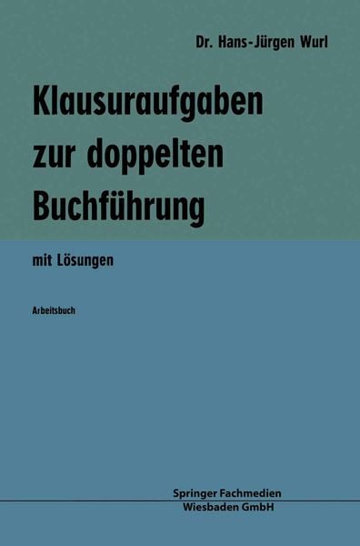 Produktbild: Klausuraufgaben zur doppelten Buchf&uuml;hrung