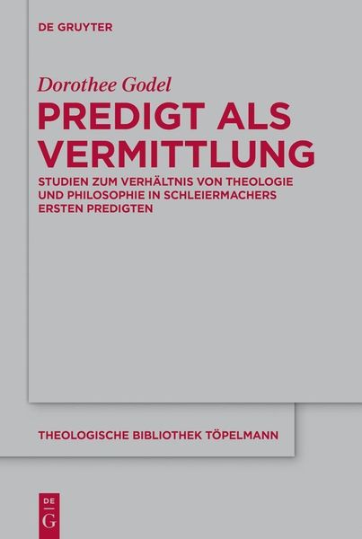 Produktbild: Predigt als Vermittlung