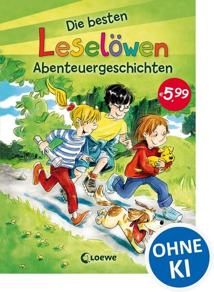 Produktbild: Lesel&ouml;wen - Das Original - Die besten Lesel&ouml;wen-Abenteuergeschichten