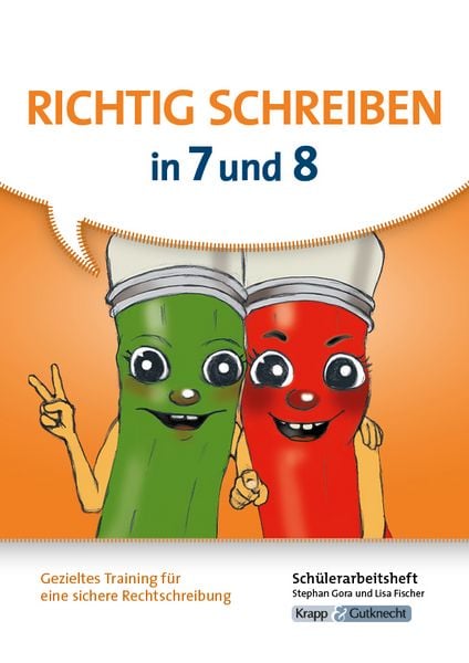 Produktbild: Richtig schreiben in 7 und 8 &ndash; Sch&uuml;lerarbeitsheft