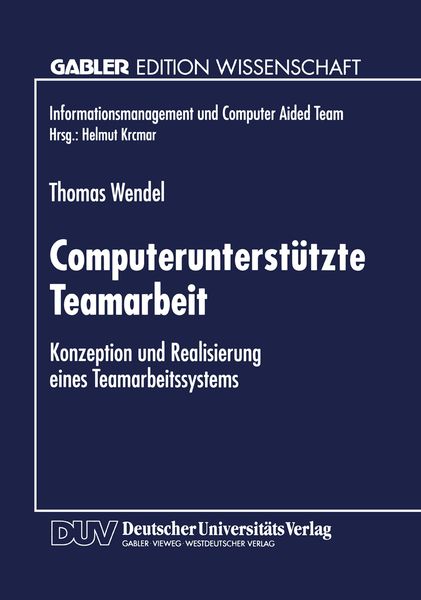 Produktbild: Computerunterst&uuml;tzte Teamarbeit