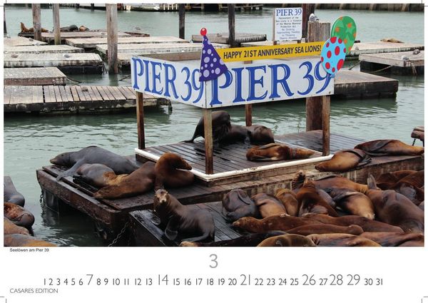 Produktbild: San Francisco Kalender 2027 &ndash; Wandkalender | Fotokalender Nordamerika 35x50cm &ndash; Faszinierende Bilder aus der Stadt der H&uuml;gel, perfekt als Deko & Geschenkidee