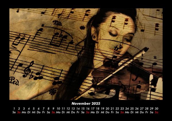 Produktbild: Musik 2025 Fotokalender DIN A3