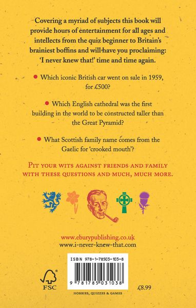 Produktbild: I Never Knew That About Britain