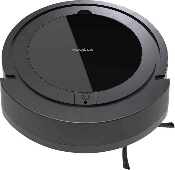 Produktbild: Nedis VCRO300BK Saugroboter Schwarz Beutellos
