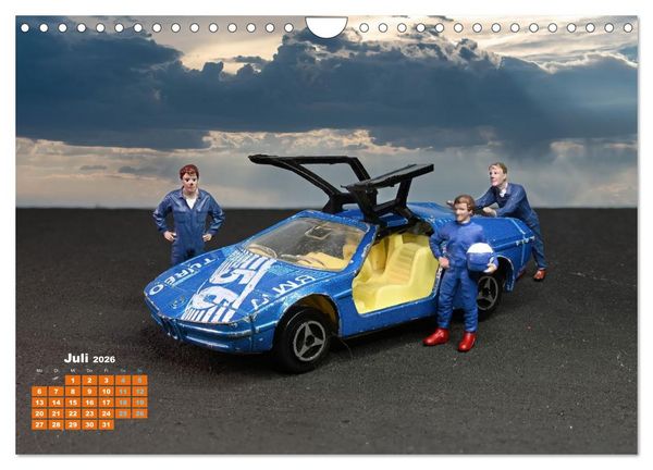 Produktbild: Helden der Sandkiste (Wandkalender 2026 DIN A4 quer), CALVENDO Monatskalender