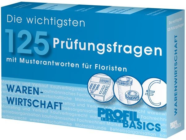 Produktbild: 125 Pr&uuml;fungsfragen/Floristik Warenwirtschaft