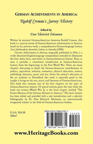 Produktbild: German Achievements in America