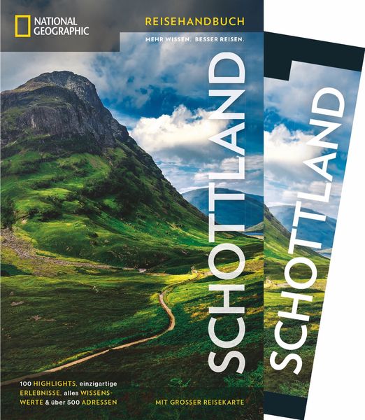 Produktbild: NATIONAL GEOGRAPHIC Reisehandbuch Schottland mit Maxi-Faltkarte